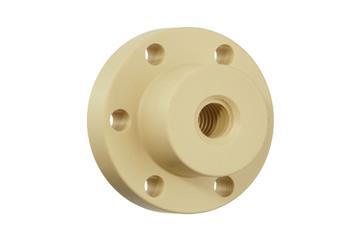 dryspin® flange lead screw nut, thermoplastic ACME, WFRI