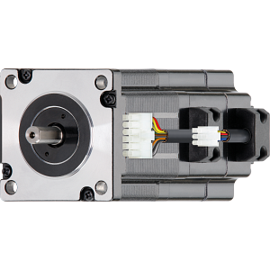 drylin® E EC/BLDC motor with stranded wires, Hall, encoder and brake, NEMA24
