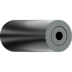 xiros® guide roller, black anodised aluminium tube
