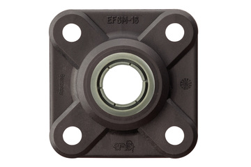 Flange bearings with 4 mounting holes, EFSM, igubal®, spherical ball iglidur® J4V