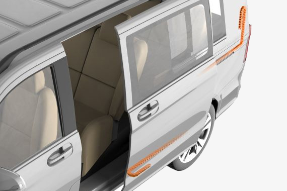 e-chains® in sliding door and tailgate