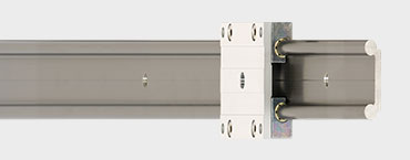 Linear guides that are suitable for cleanrooms