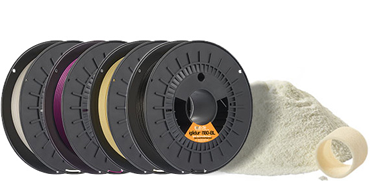 3D printing material, filaments and laser sintering powder