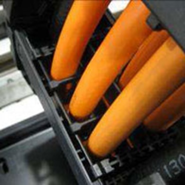 Plastic crossbars help to increase the cable service life