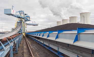 Lignite excavator with energy chains from igus®