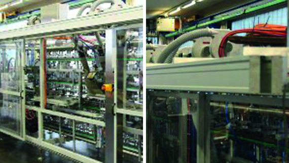 Packaging machine control panel