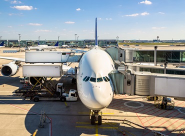 Aeroplane maintenance at the airport