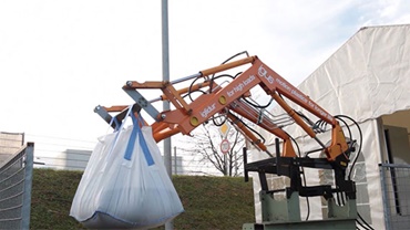 Front loader test stand
