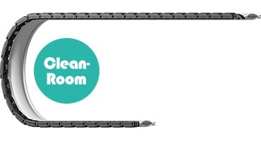 e-skin® flat with e-chain®