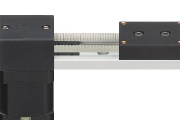 Miniature linear module with toothed belt drive